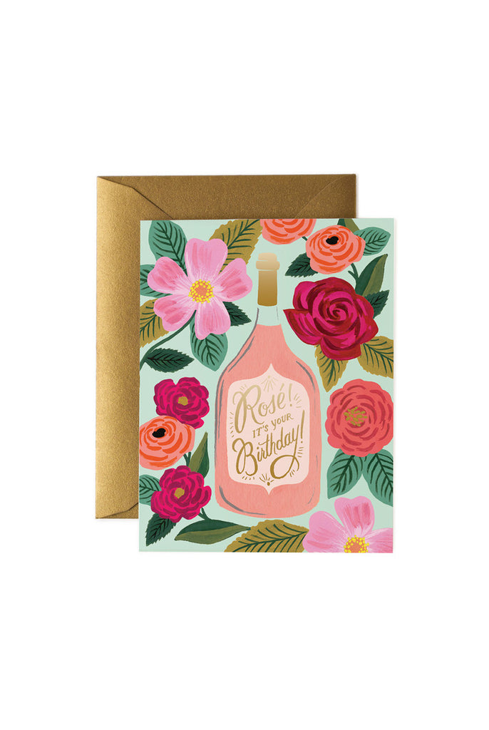 RIFLE PAPER CO - ROSE IT'S YOUR BIRTHDAY single card