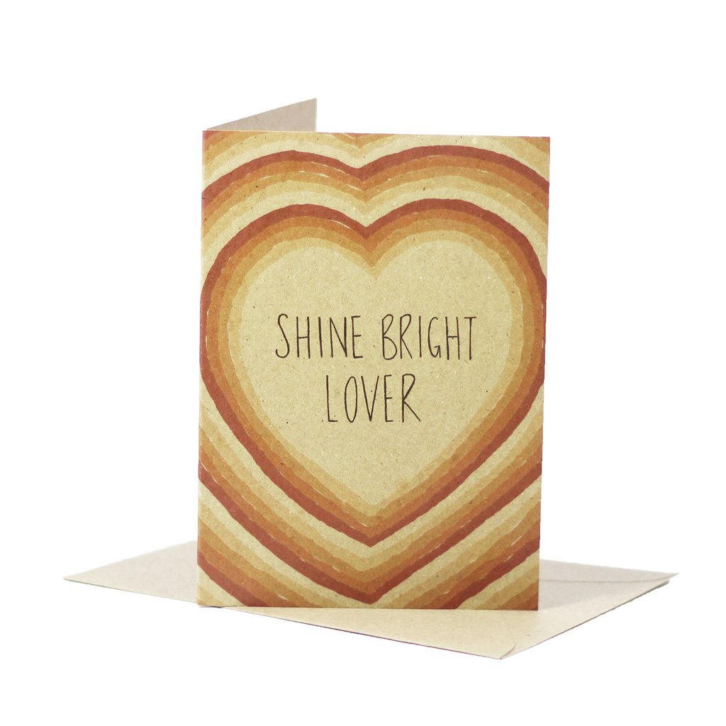 DEER DAISY - SHINE BRIGHT LOVER single card